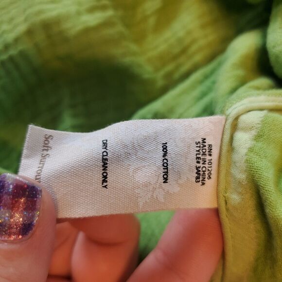 Soft surroundings Santorini Gauze Pullover Sz PXS - Picture 3 of 5